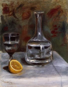 皮埃爾 奧古斯特 雷諾阿 Still Life with Carafe